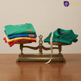 Custom stitched clothes quality over readymade