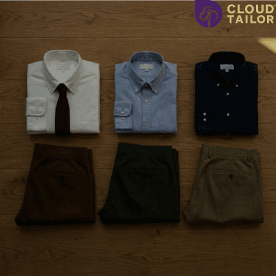 Custom tailored mens fashion shirts and pants